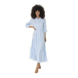 Overview image: Iconique ANA MAXI SHIRT DRESS